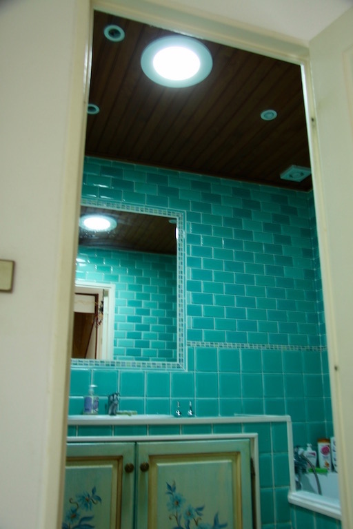 Puits de lumière salle de bain